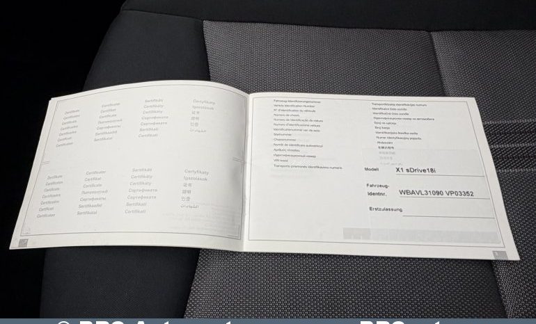 
								BMW X1 sDrive18 2011 full									