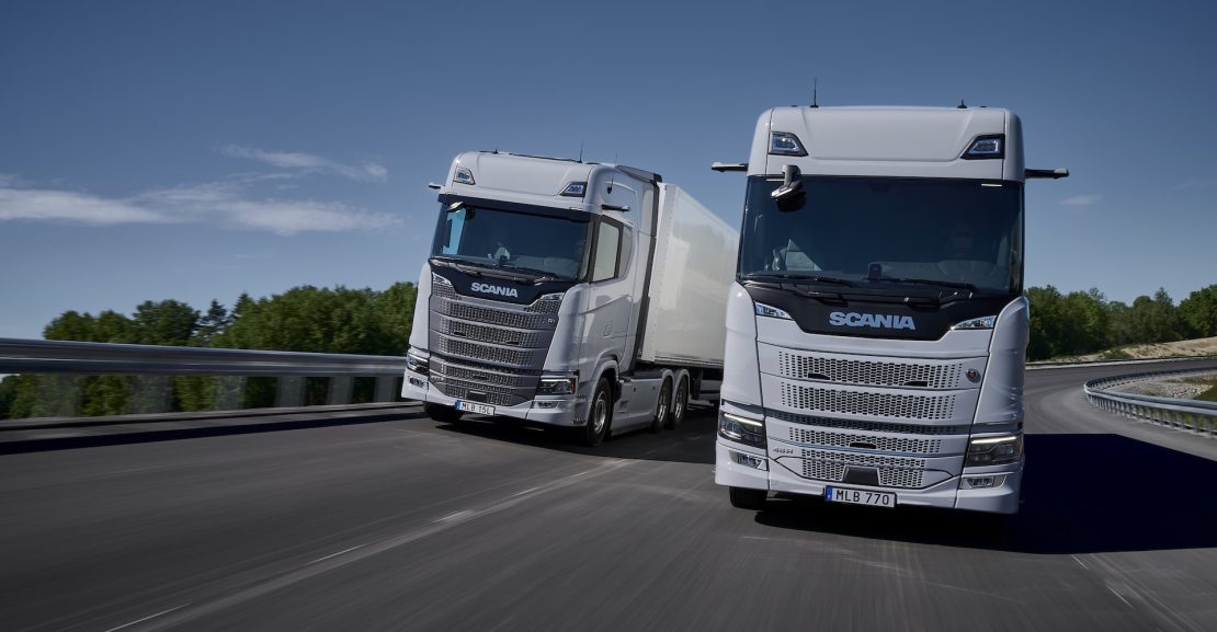 „Scania“ elektriniai sunkvežimiai
