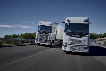 „Scania“ elektriniai sunkvežimiai