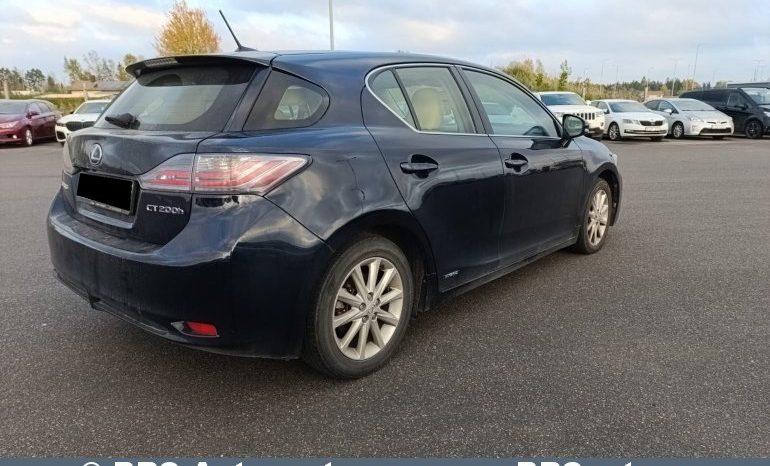 
								Lexus CT 200H 1.8 Hybrid Automatas 2012 full									