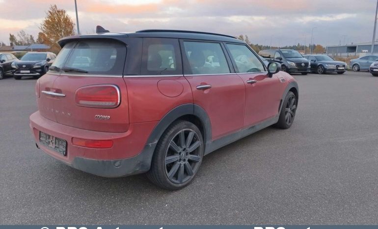 
								Mini Clubman 1.5i Automatas 2021 full									